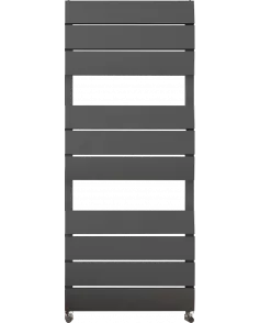 APS49872 Hampden Aluminium Anthracite Towel Radiator 1200x500mm Anthracite 