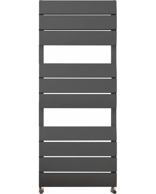 APS49872 Hampden Aluminium Anthracite Towel Radiator 1200x500mm Anthracite 