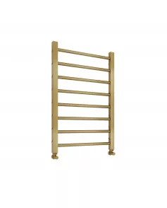 APS49875 Sanson Brushed Brass Designer Towel Radiator - 800*500mm Brushed Brass