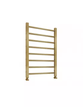 APS49875 Sanson Brushed Brass Designer Towel Radiator - 800*500mm Brushed Brass