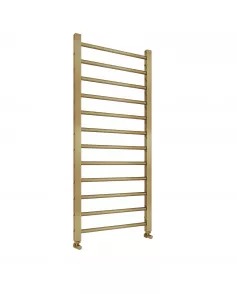 APS49876 Sanson Brushed Brass Designer Towel Radiator - 1200*500mm Brushed Brass