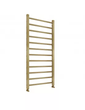 APS49876 Sanson Brushed Brass Designer Towel Radiator - 1200*500mm Brushed Brass