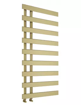 APS49877 Milton Brushed Brass Designer Towel Radiator -1156*500mm Brushed Brass