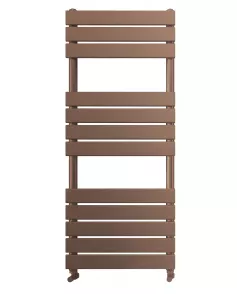 APS49881 Queenstown Brushed Bronze Designer Towel Radiator - 1200*450mm Brushed Bronze