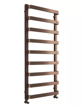 APS49885 Hastings Brushed Bronze Designer Towel Radiator - 1200x500mm Brushed Bronze