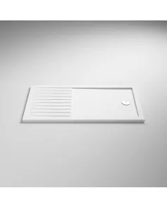 APS5024 Rectangular Walk-In Shower Tray 1600 x 800 White
