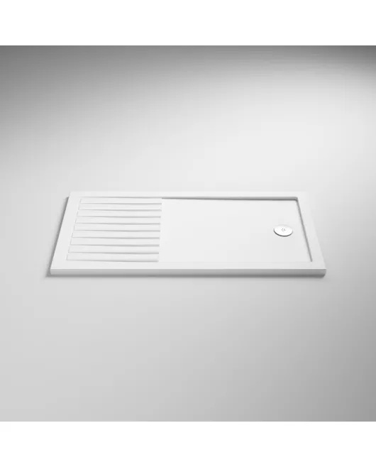 APS5024 Rectangular Walk-In Shower Tray 1600 x 800 White