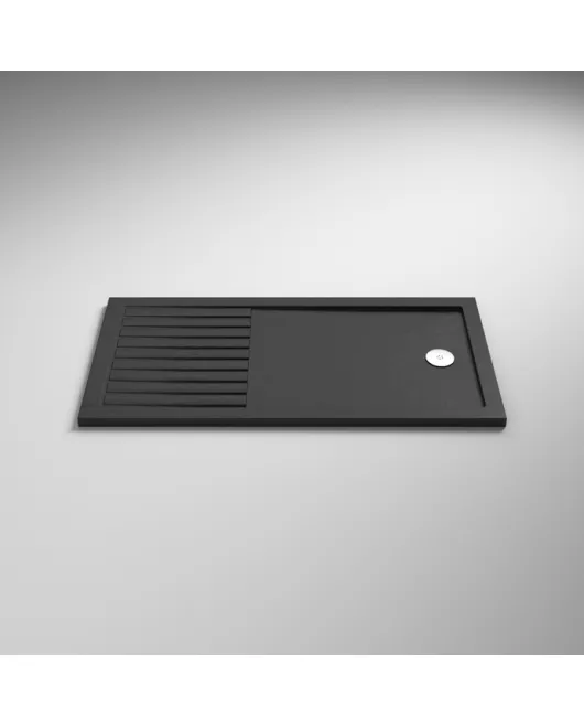APS5027 Rectangular Walk-In Shower Tray 1400 x 800 Slate Grey