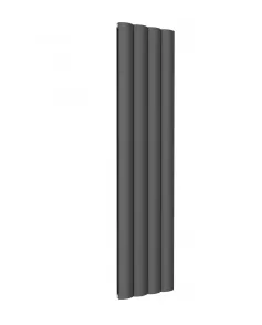 APS50648 BELVA DOUBLE ANTHRACITE VERTICAL Anthracite