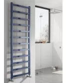 APS50738 FANO TOWEL RAIL BLUE SATIN Blue Satin