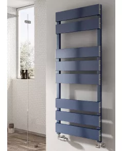 APS50763 FERMO TOWEL RAIL BLUE SATIN Blue Satin