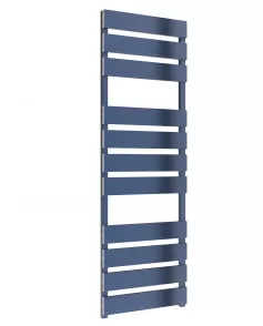 APS50764 FERMO TOWEL RAIL BLUE SATIN Blue Satin