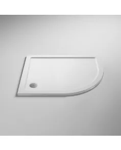 APS5081 Offset Quad Shower Tray RH 1000x800mm White