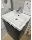 APS51263 Spa Freya 500 curved vanity unit Shadow Grey
