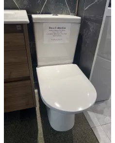 APS51265 Roca Andes Rimless Toile, Cistern and Soft Close Seat With Dual Flush White