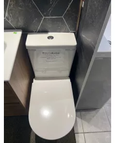 APS51265 Roca Andes Rimless Toile, Cistern and Soft Close Seat With Dual Flush White