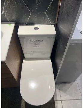 APS51265 Roca Andes Rimless Toile, Cistern and Soft Close Seat With Dual Flush White