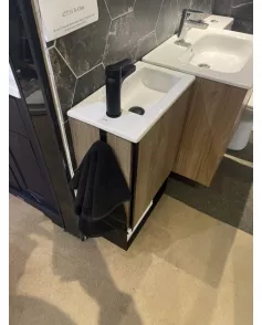 APS51267 Roca Mini pro cloakroom unit Western oak 