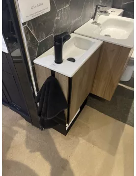 APS51267 Roca Mini pro cloakroom unit Western oak 