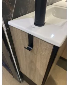 APS51267 Roca Mini pro cloakroom unit Western oak 