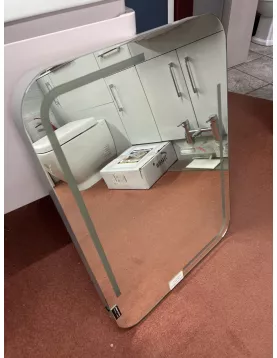 APS51274 Led 750x550x58mm Shaver Socket And demist Silver