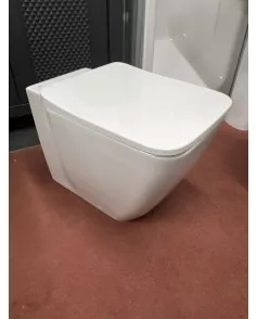 APS51275 Back to wall pan White