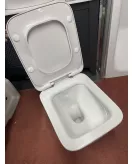APS51275 Back to wall pan White