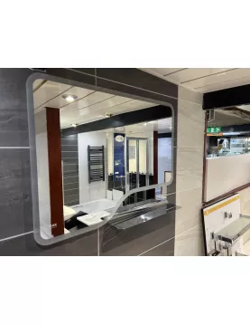 APS51283 RAK-ORNATE 800x600mm Chrome Mirror Chrome