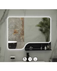 APS51283 RAK-ORNATE 800x600mm Chrome Mirror Chrome