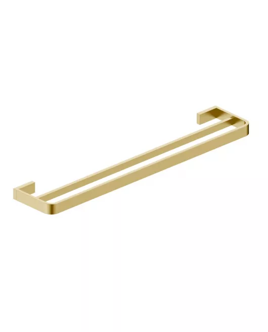 APS51311 Roma Double Towel Rail Brushed Brass