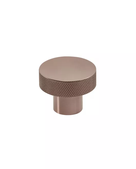APS51329 Knurled Round 42.5mm Brushed Bronze Brushed Bronze