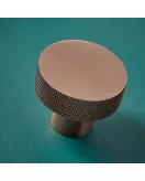 APS51329 Knurled Round 42.5mm Brushed Bronze Brushed Bronze