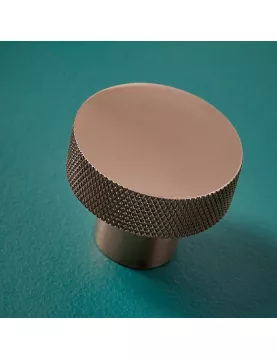 APS51329 Knurled Round 42.5mm Brushed Bronze Brushed Bronze