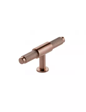 APS51333 Knurled T Bar 95mm Handle Brushed Bronze Brushed Bronze