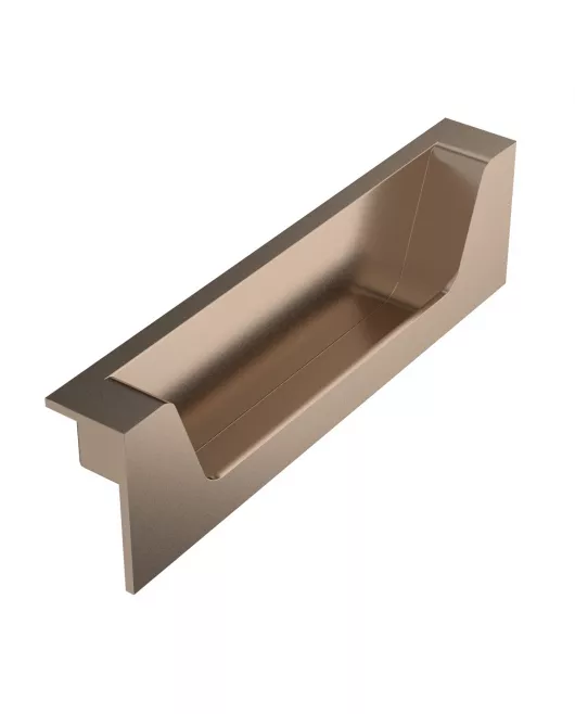 APS51334 Aubrey Handle Pair Brushed Bronze Brushed Bronze