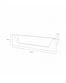 APS51334 Aubrey Handle Pair Brushed Bronze Brushed Bronze