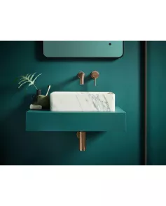 APS51345 Core Wall Mounted Basin Tap Brushed Bronze Brushed Bronze