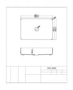 APS51349 CORE Basin Brushed Bronze