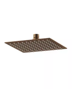APS51361 Square Fixed Head 200mm Diameter Brushed Bronze