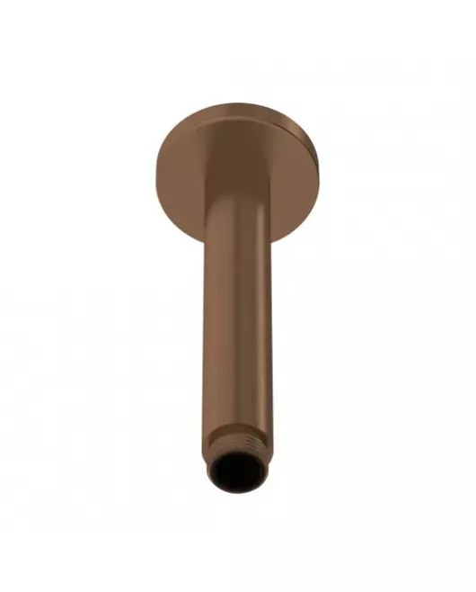 APS51362 Round Ceiling Arm 150mm Brushed Bronze