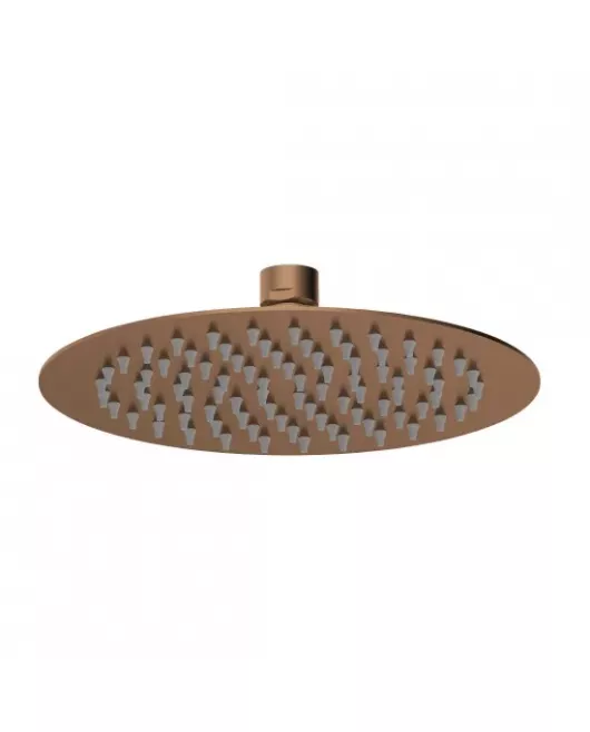 APS51367 Round Fixed Head 200mm Diameter Brushed Bronze