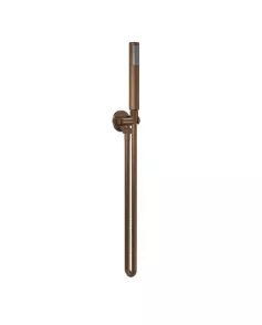 APS51369 Round Outlet Elbow, Parking Bracket & Kit Brushed Bronze