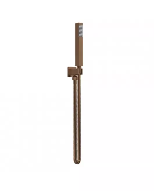 APS51370 Square Outlet Elbow, Parking Bracket & Kit Brushed Bronze