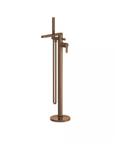 APS51373 Arvan Freestanding Bath Shower Mixer with Kit Brushed Bronze