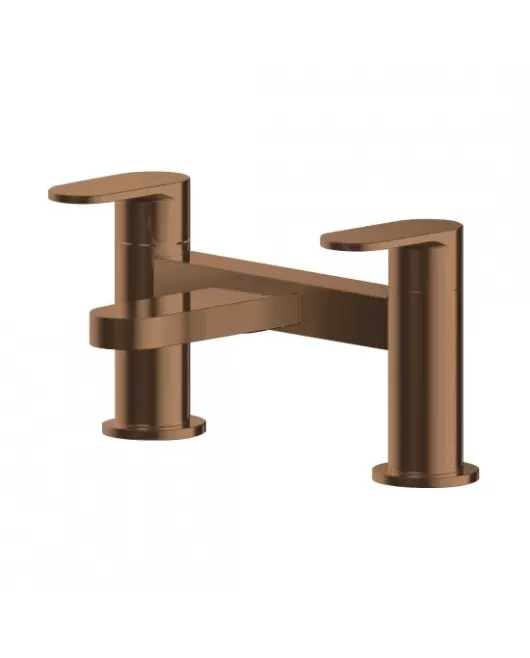 APS51380 Binsey Deck Mounted Bath Filler Brushed Bronze