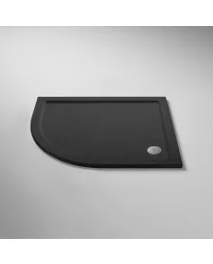APS5139 Offset Quadrant Shower Tray LH 900x760mm Slate Grey