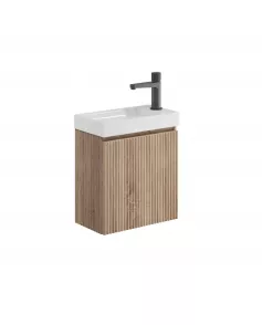 APS51406 Linea Cloakroom Unit Oak