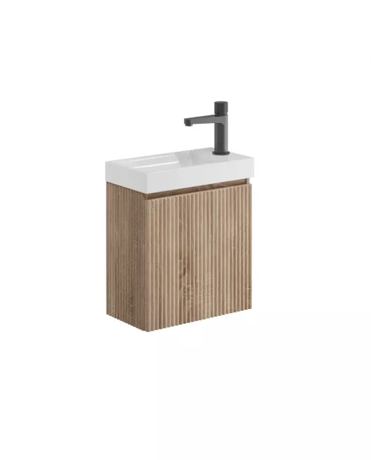APS51406 Linea Cloakroom Unit Oak