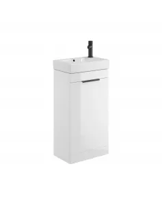 APS51409 Esme Cloakroom Unit Gloss White