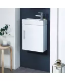APS51415 Lanza Cloakroom Vanity Wall Mounted 